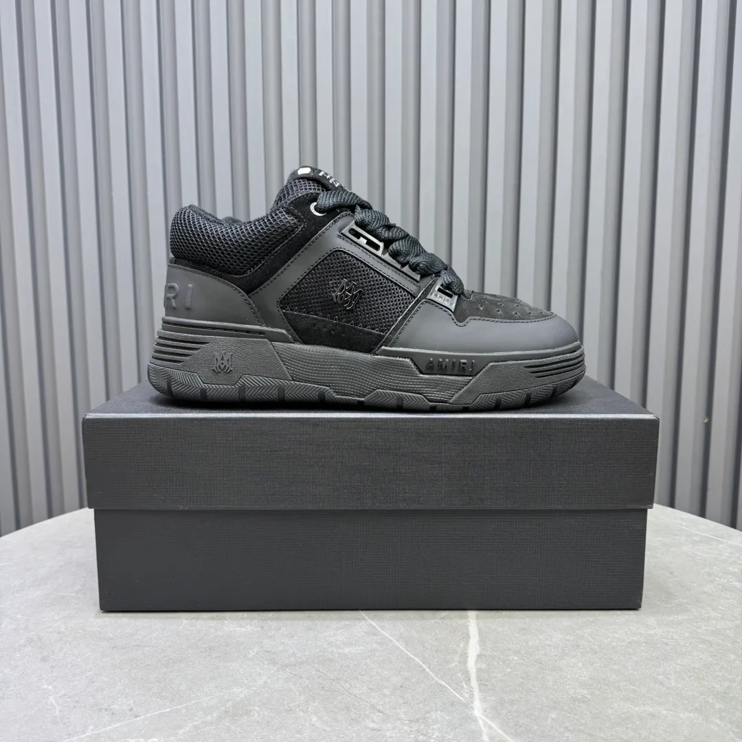 Men's shoes 💰660💰 AMIRI AMIRI trendy brand hot sale 🔥 Available all year round, couples 💑 Official website synchronization Imported fabrics 1⃣️ vs 1⃣️ replica, original factory special original sole, 35-45 (45. non-refundable)